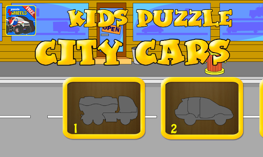 Kids Puzzle - City Cars