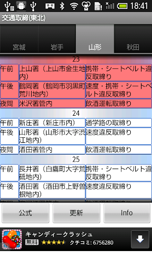 交通取締 東北