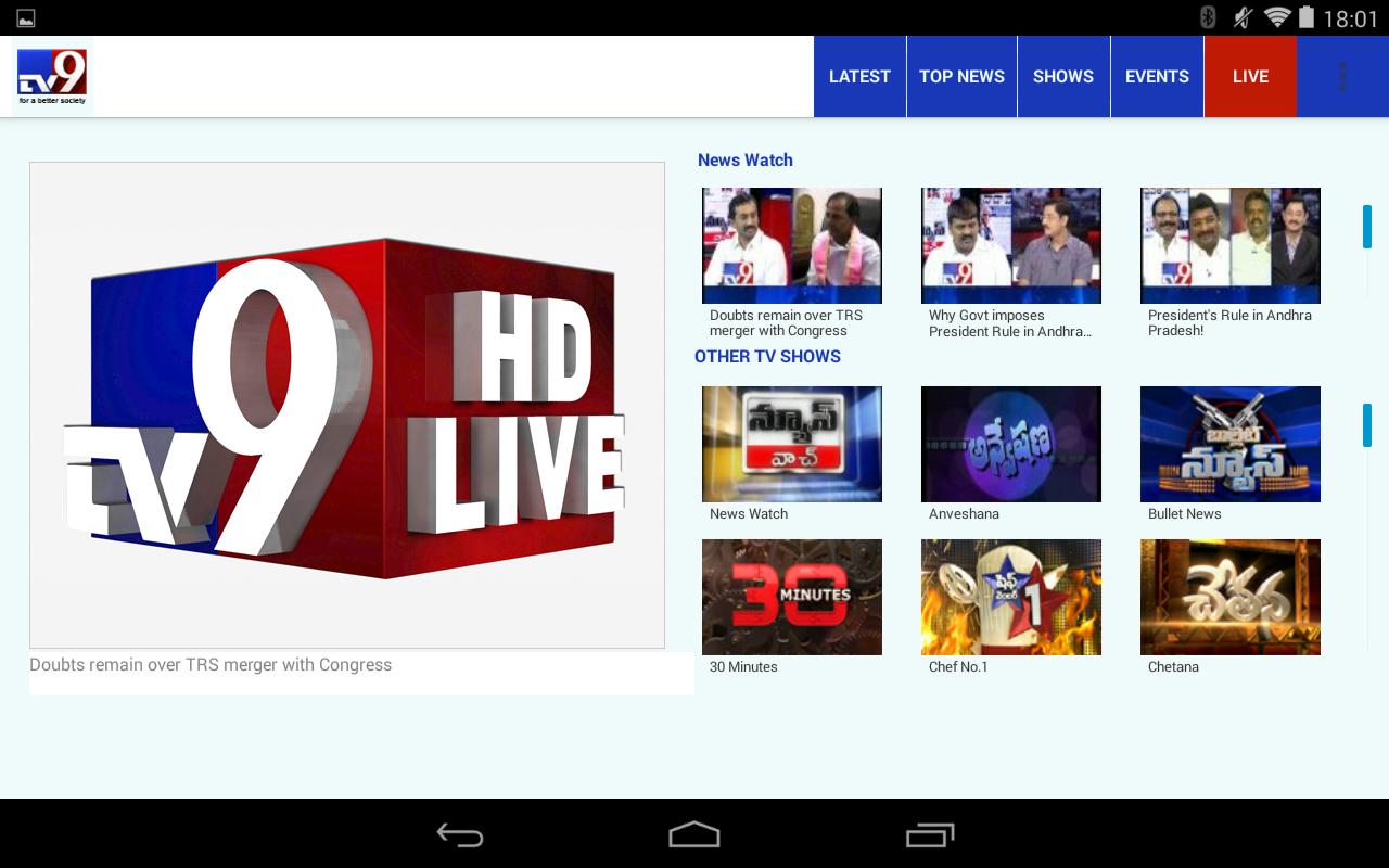 TV9 Telugu Android Apps on Google Play