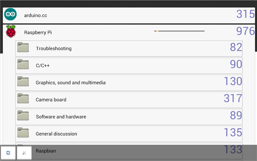 Siilihai web forum client Screen 3
