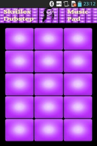Android application Skrillex Dubstep Music Pad screenshort