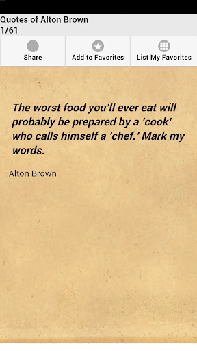 Quotes of Alton Brown