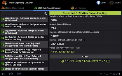 Timber Engineering Calc Tablet poster 7