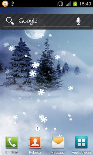 Winter snow hd live wallpaper