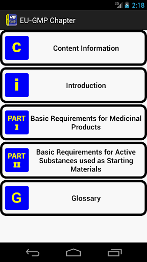 EU-GMP Chapter