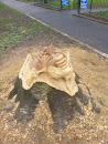 Bee  Wood Sculpture