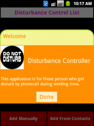 Disturbance Controller
