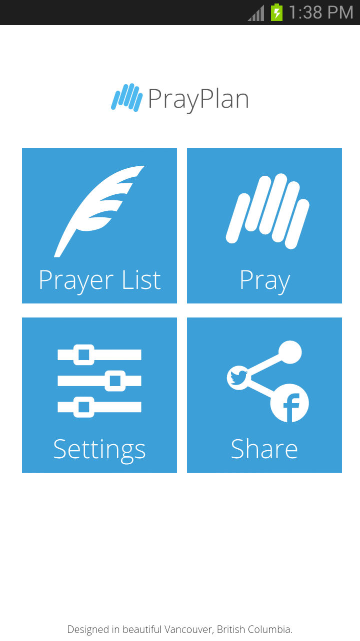 PrayPlan | Prayer Journal Screen 1