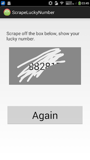 Lucky Numbers for scraping