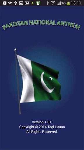 Pakistan National Anthem