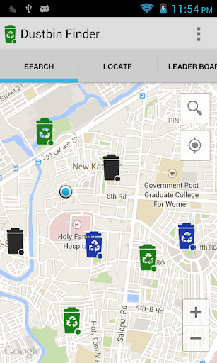 Dustbin Finder