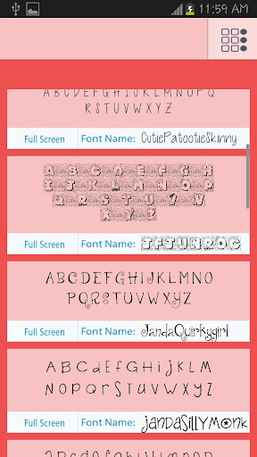 Cute Fonts Free