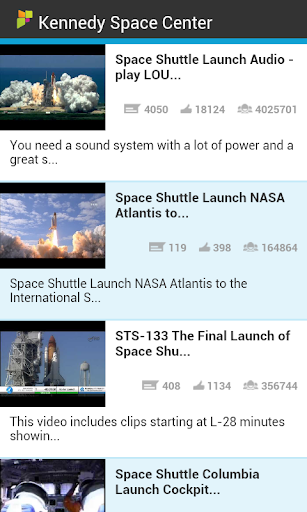 【免費娛樂App】Space Shuttle Launch Videos-APP點子