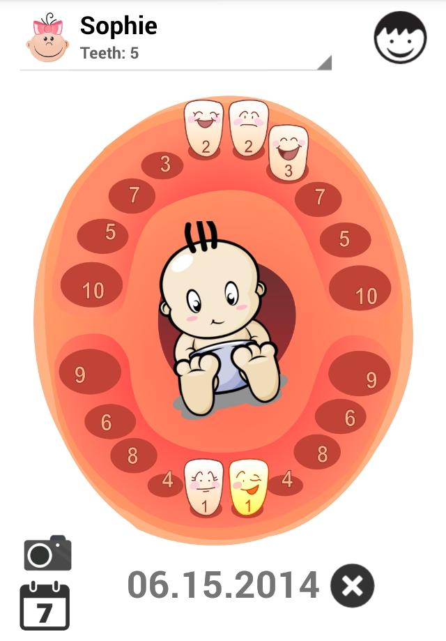 Baby Teething Free Screen 1