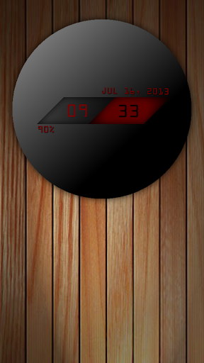 UCCW Skin - Dark Sphere Clock