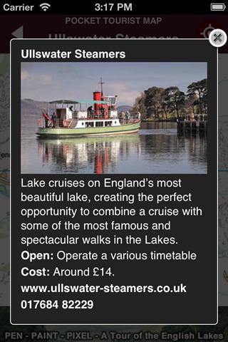 【免費旅遊App】Lake District Tourist Map-APP點子