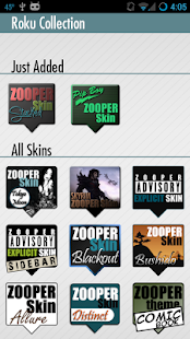 20 Zooper Themes Collection