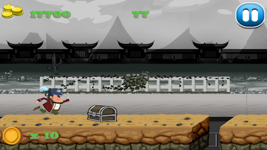 Pirate run Dock treasure catch Screenshots 2