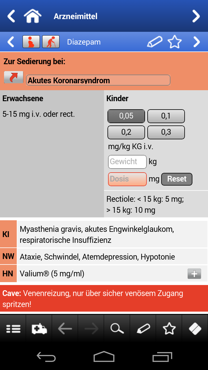 Notfallmedizin pocket Screen 3