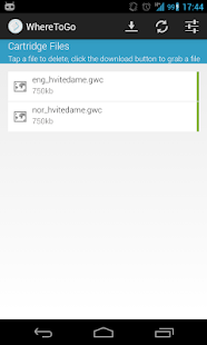WhereToGo Cartridge Downloader Screenshots 0