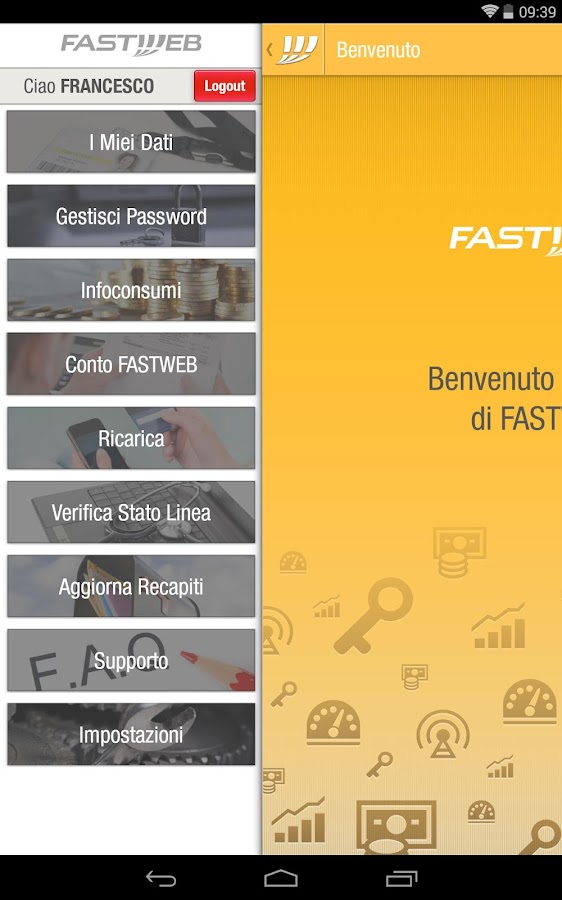 MyFASTWEB App Android Su Google Play