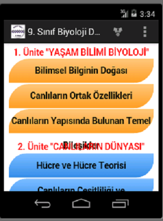 10.Sınıf Biyoloji Ders Notları