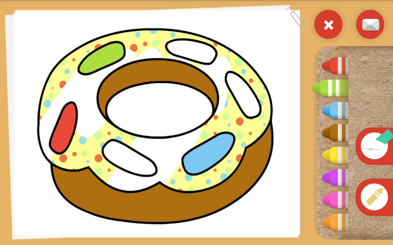 Android application Tiny Colorbook screenshort