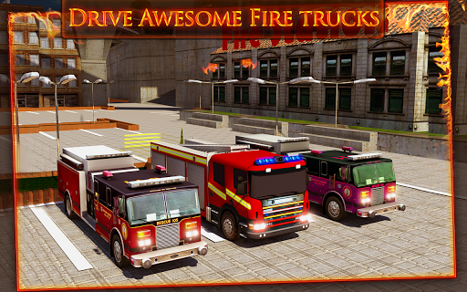 【免費模擬App】Fire Truck Emergency Rescue 3D-APP點子