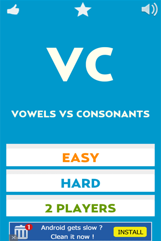 Vowels vs Consonants