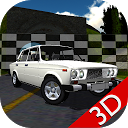 Russian Car Lada Racing 3D mobile app icon