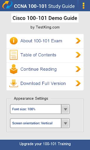 ICND 100-101 Study Guide Demo