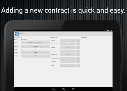 Contracts and Subscriptions Screenshots 1