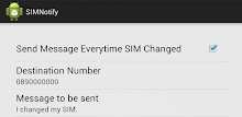 SIM Notify APK