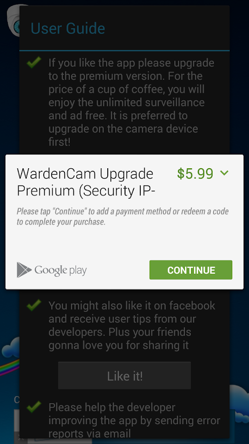 Smart Home Security WardenCam Android Apps on Google Play
