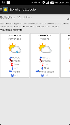 【免費天氣App】Meteo del Trentino-APP點子