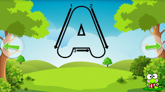Android application ABC Coloring Games screenshort