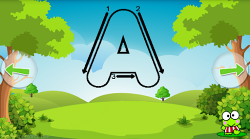 Android application ABC Coloring Games screenshort