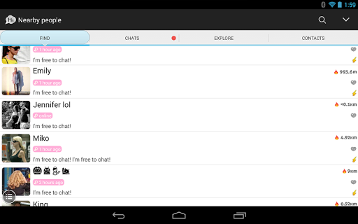 ดาวน์โหลด SayHi แชท , รัก, พบ , เดท รุ่น 5.37 สำหรับ Android