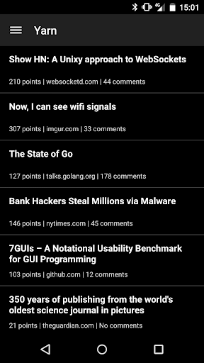 【免費新聞App】Yarn for Hacker News-APP點子