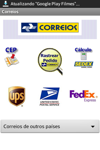 Correios CEP Fedex Rastreio