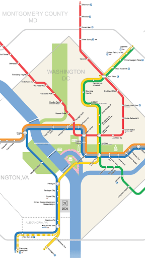 Washington Metro Map