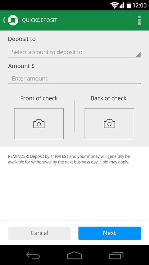 Chase Mobile - screenshot