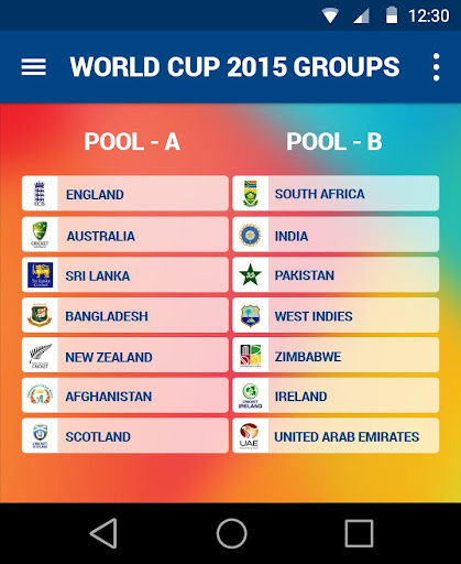 【免費運動App】ICC World Cup 2015 Live by CIT-APP點子