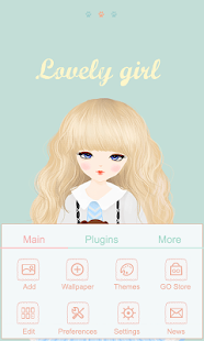 Lovely Girl GO Launcher Theme(圖3)-速報App