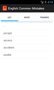 Lastest English Common Mistakes Free APK