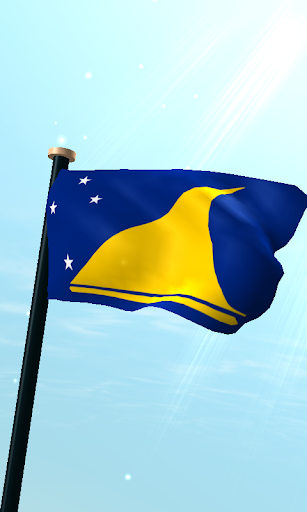 Tokelau Flag 3D Live Wallpaper