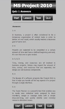 MS Project Lesson 2