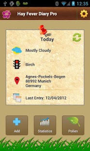 Lastest Hay Fever Diary Pro APK
