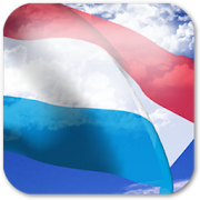 3D Luxembourg Flag