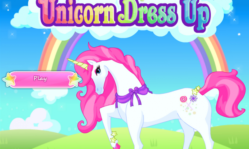 Android application Unicorn Dress up - Girl Game screenshort